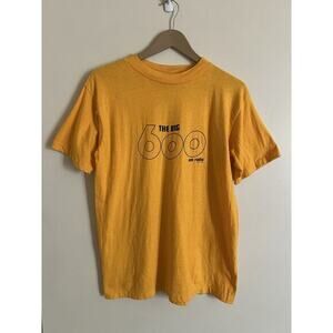 Vintage 80s The Big 600 El Paso Texas Radio Station Single Stitch T Shirt Size L